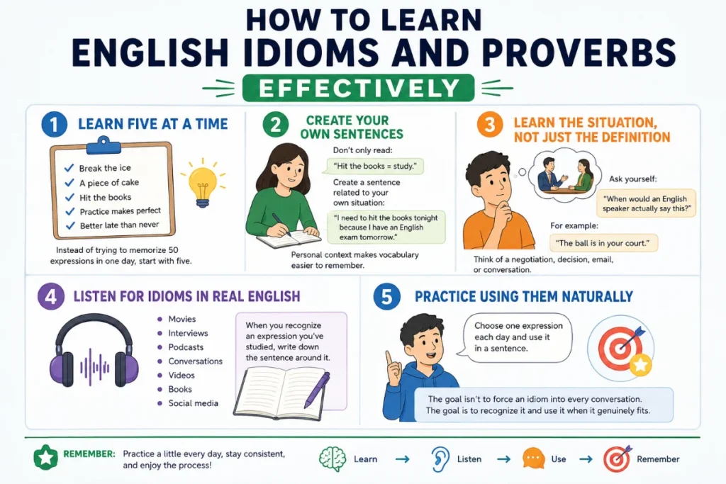 English Idioms and Proverbs