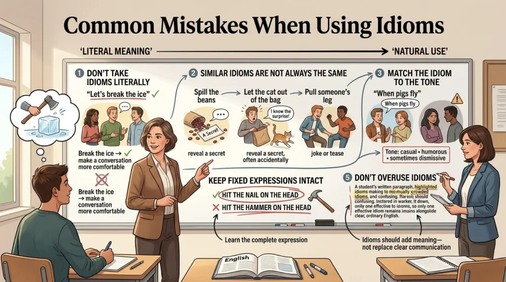  Idioms With Pictures and Examples