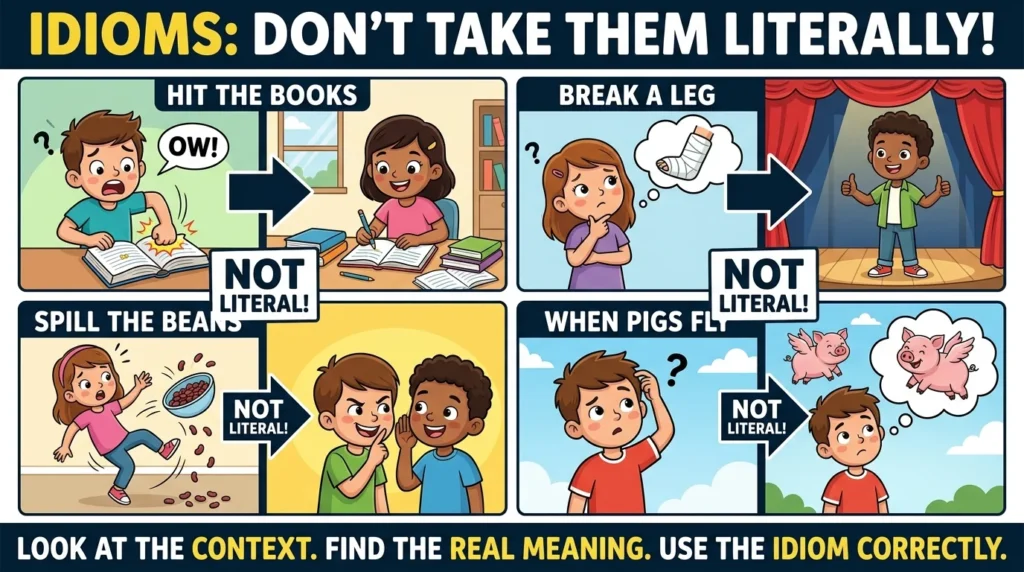 Idioms for Kids With Pictures