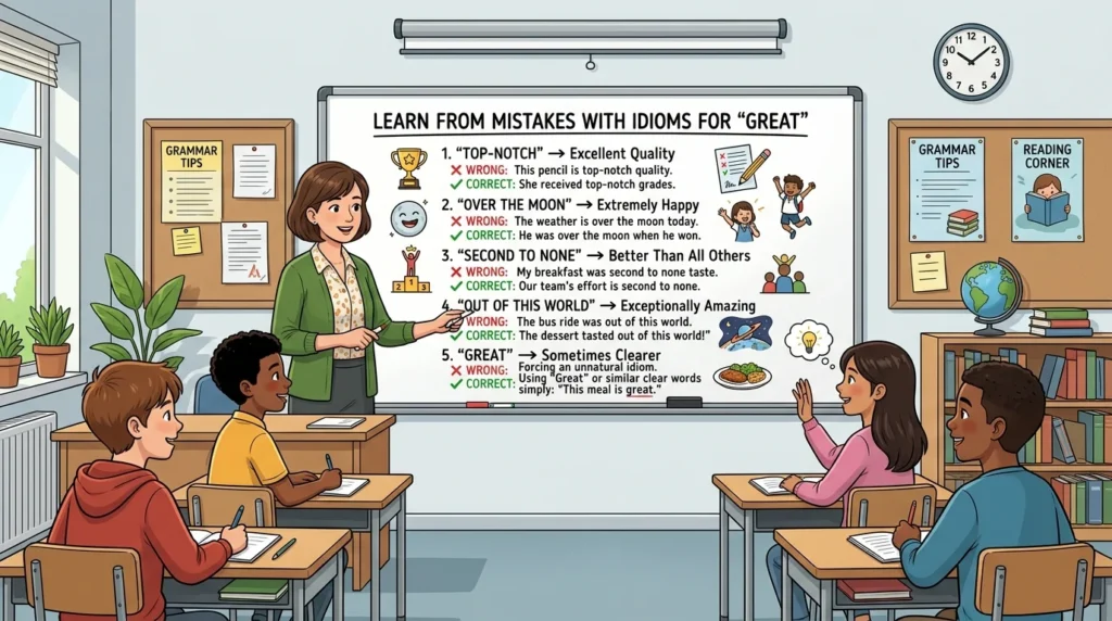 Idioms for Great