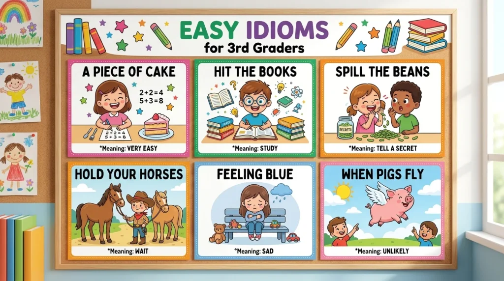 Idioms for 3rd Grade