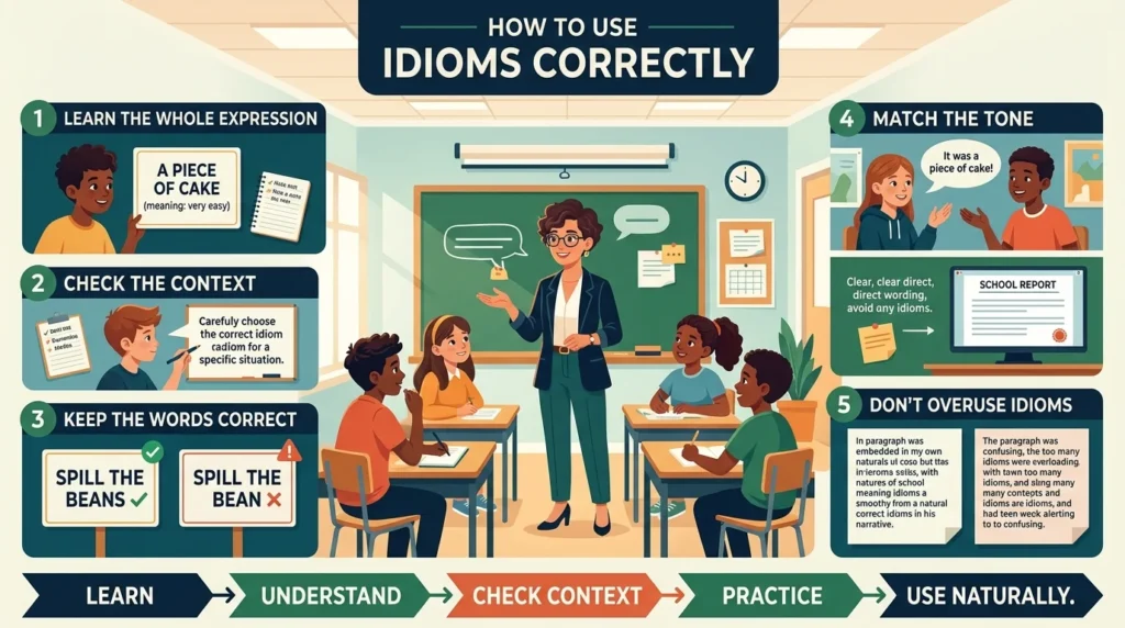 Idioms for 6th Graders