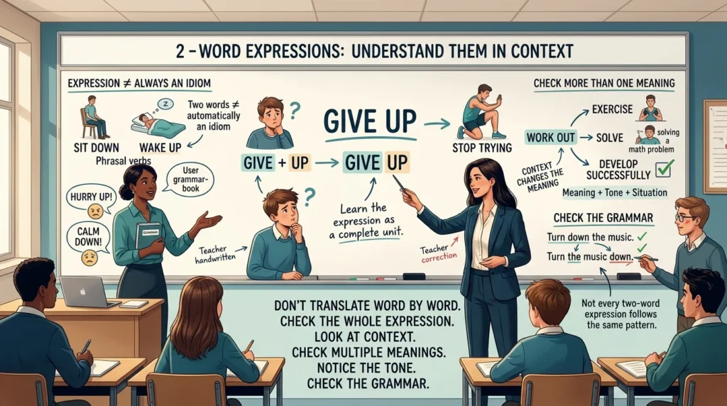 2 Word Idioms
