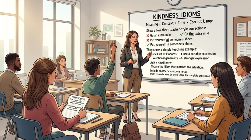 Kindness Idioms