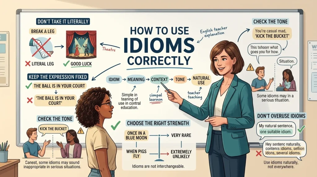 Crazy Idioms Phrases