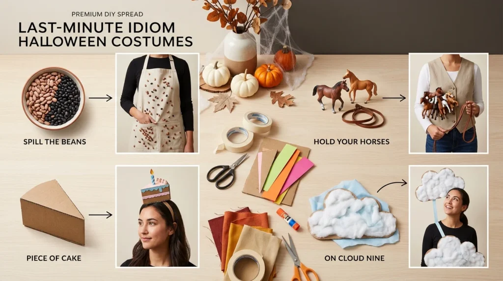 Halloween Idiom Costumes