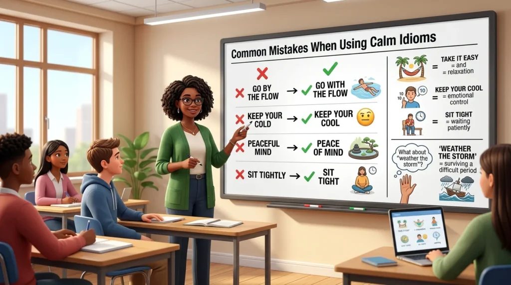 Calm Idioms
