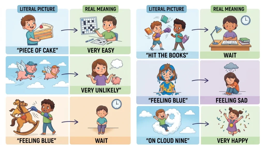 Idioms for Kids With Pictures