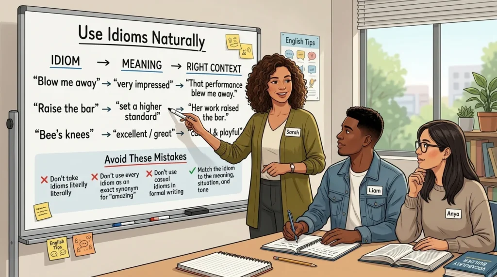 Idioms for Amazing