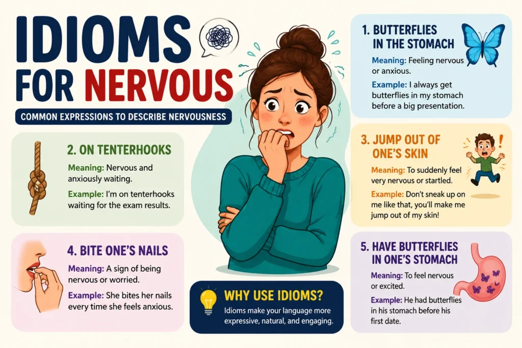 Idioms for Nervous