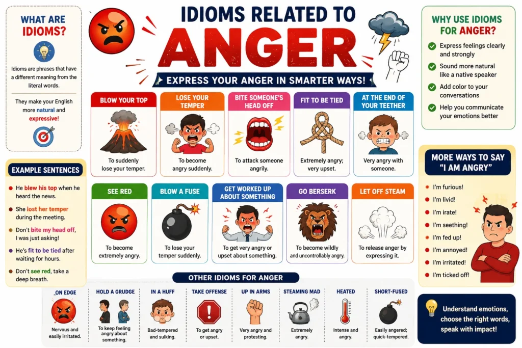 Anger Idioms