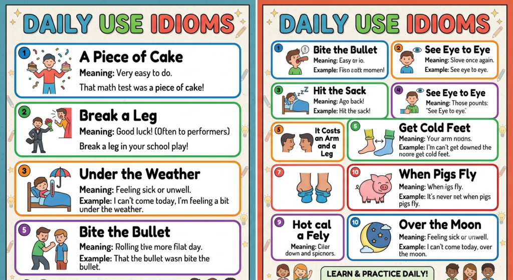 Idioms for Everyday Use