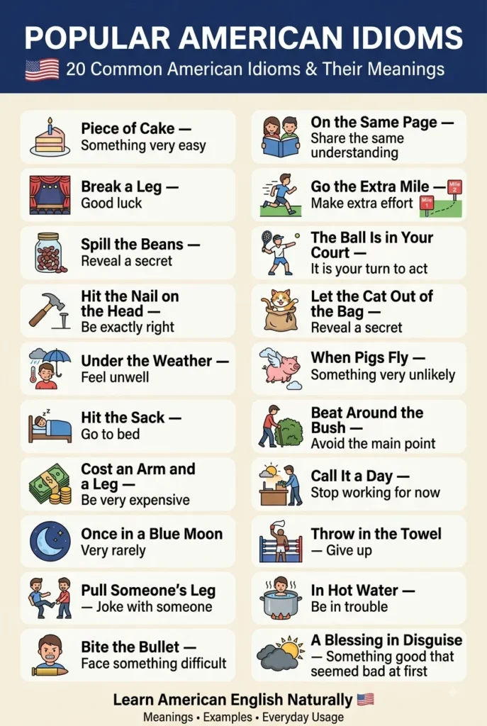 American Idioms and Slang