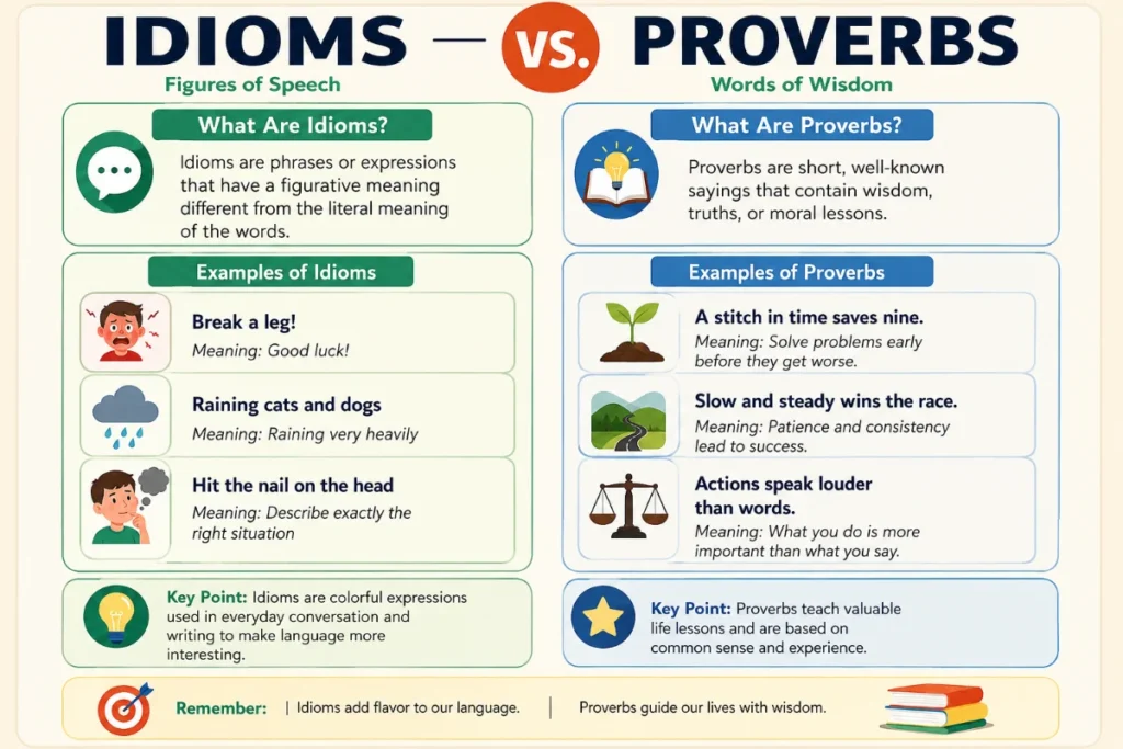English Idioms and Proverbs