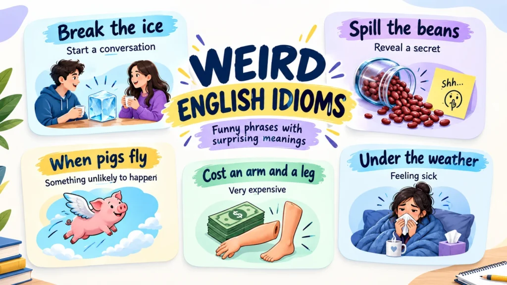 Weird Idioms in English