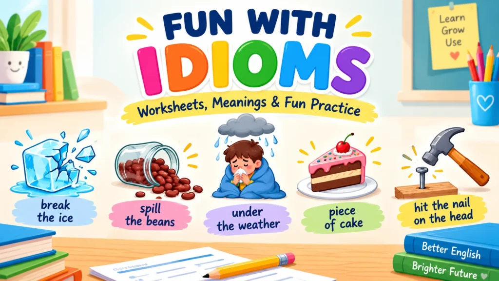 Fun with Idioms Worksheets