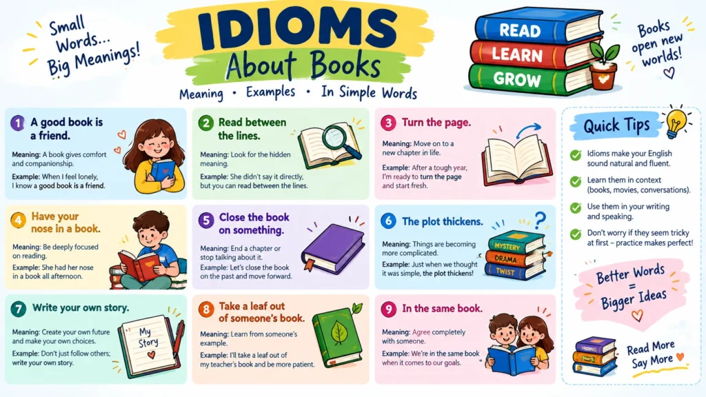 Idioms in Books