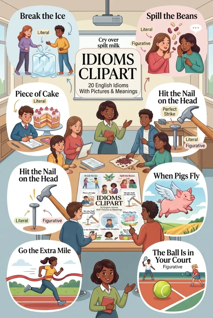 Idioms Clipart