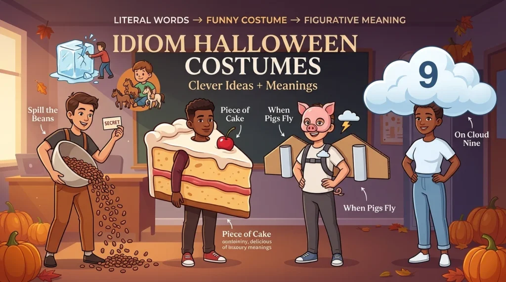 Halloween Idiom Costumes