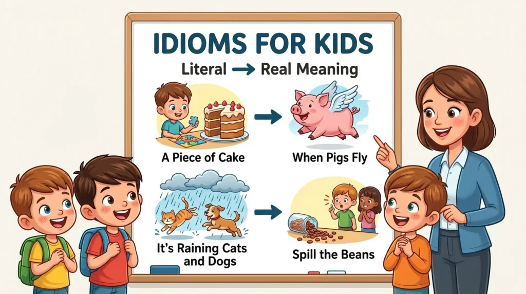 Idioms for Kids With Pictures