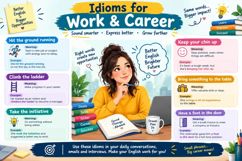 Work Idioms