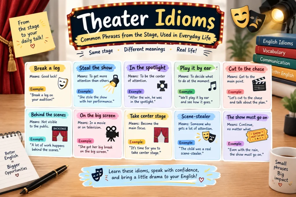 Theater Idioms